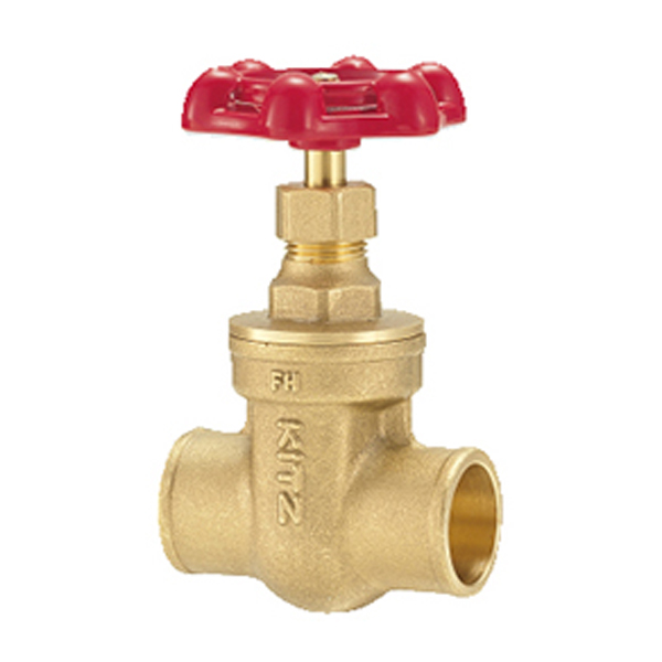 キッツ/KITZ 【CFH32A】黄銅製 ゲート弁 ソルダー形 水 125型 11/4inch〔IB〕 4,803円