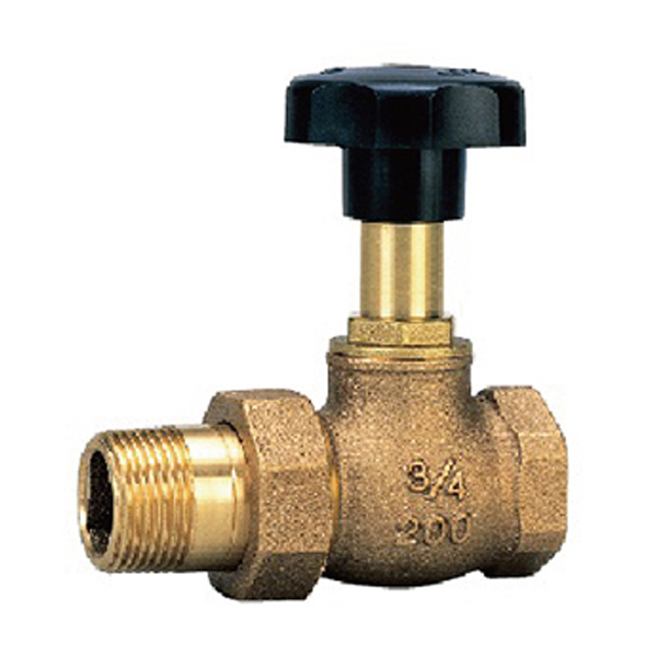 キッツ/KITZ 【NSH25A】青銅製 鋼管用ファンコイルバルブ 200型 1inch〔IB〕の通販は 8,976円