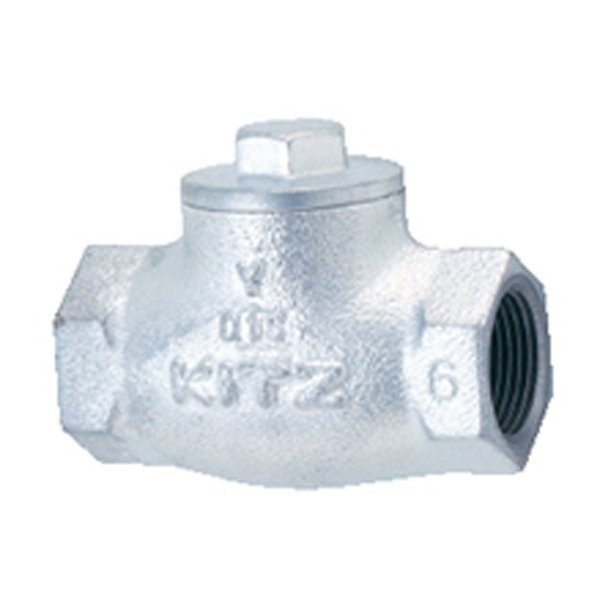 キッツ/KITZ 【10SF50A】ダクタイル鉄製 リフトチャッキ弁 ねじ込み形 10K 2inch〔HH〕