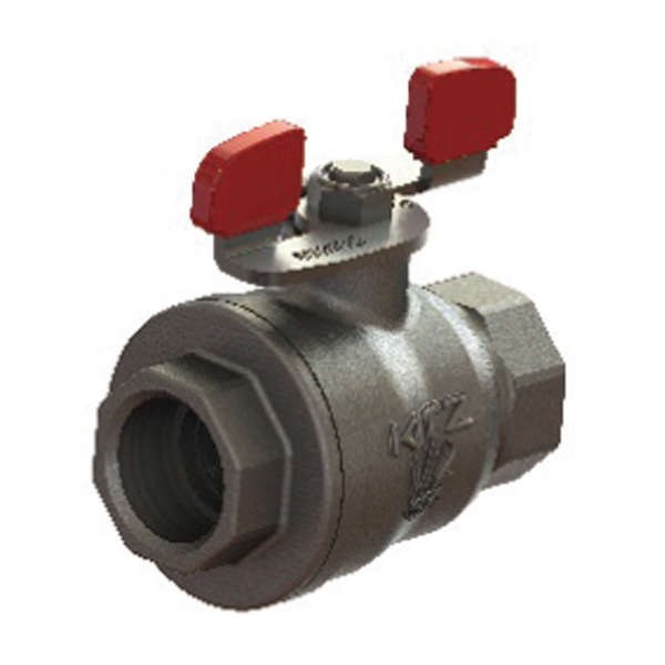 キッツ/KITZ 【UTFKW25A】ステンレス鋼(SCS13A) フローティングボールバルブ ねじ込み形 600型 1inch〔HC〕の通販は 8,415円