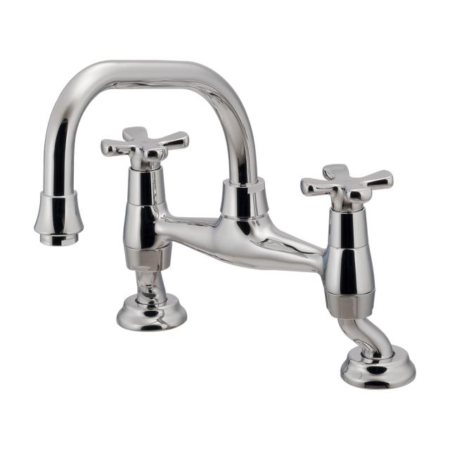 カクダイ 【151-209】2ハンドル混合栓〔GB〕