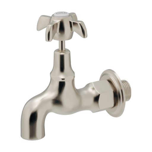 カクダイ 【701-040-N】横水栓 レトロシルバー〔GB〕