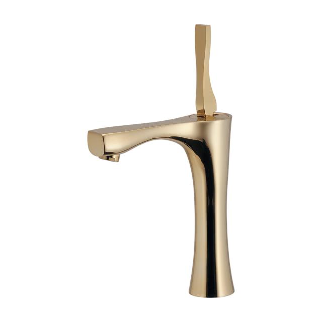 カクダイ 【716-904-AG】シングルレバー立水栓(ミドル) アンティークゴールド 神楽〔GB〕