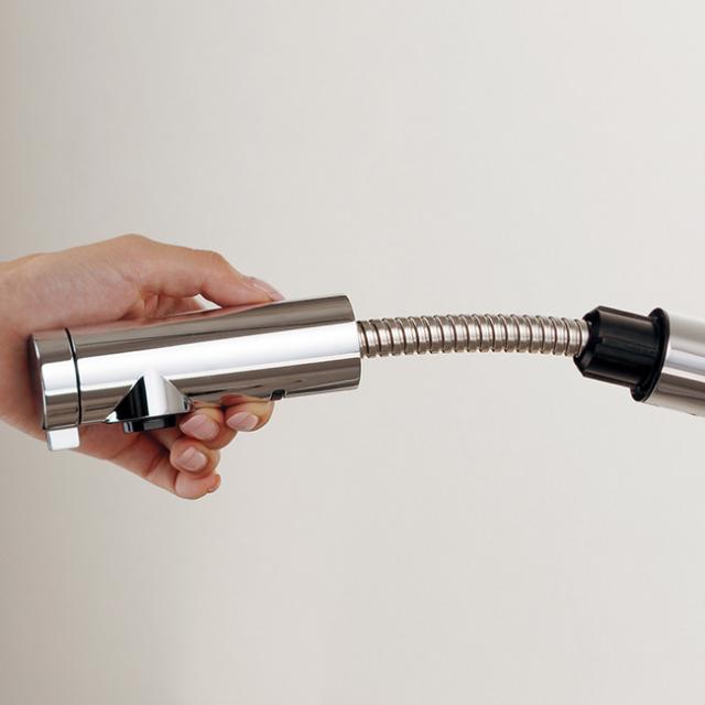 カクダイ 183-025-GB シングルレバー混合栓 シャンパンゴールド カクダイ[183-025-GB]ｼﾝｸﾞﾙﾚﾊﾞｰ混合栓 183-285-BP (カクダイ)｜混合栓｜