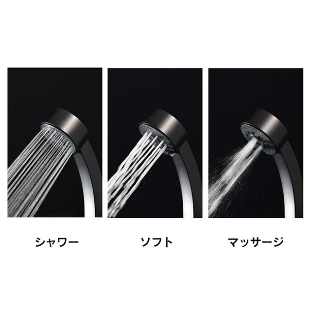 カクダイ 2ハンドル混合栓 マットブラック〔GB〕