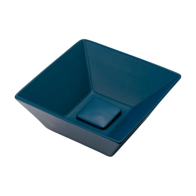 カクダイ 【493-240-B】角型手洗器 マットネイビー〔GB〕の通販は