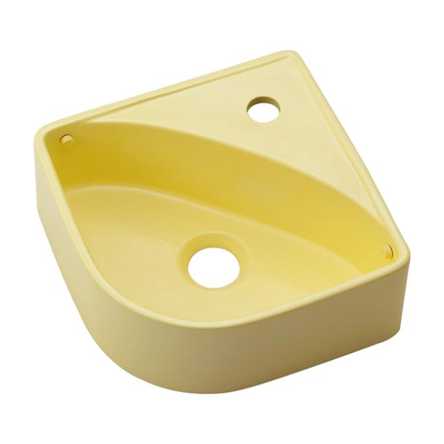 ●カクダイ 【493-243-Y】壁掛手洗器 フロストレモン〔GB〕