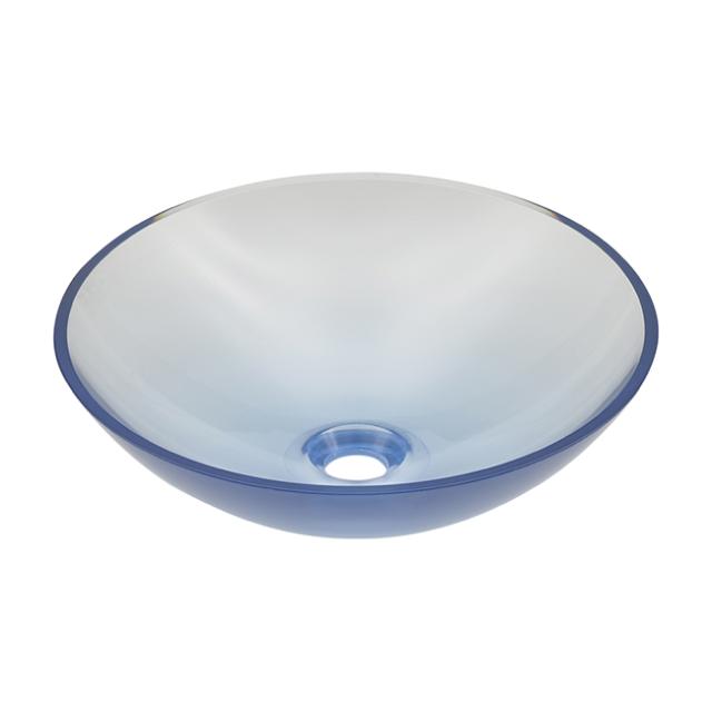 ●カクダイ 【493-263-B】透明手洗器 タンザナイト〔GB〕