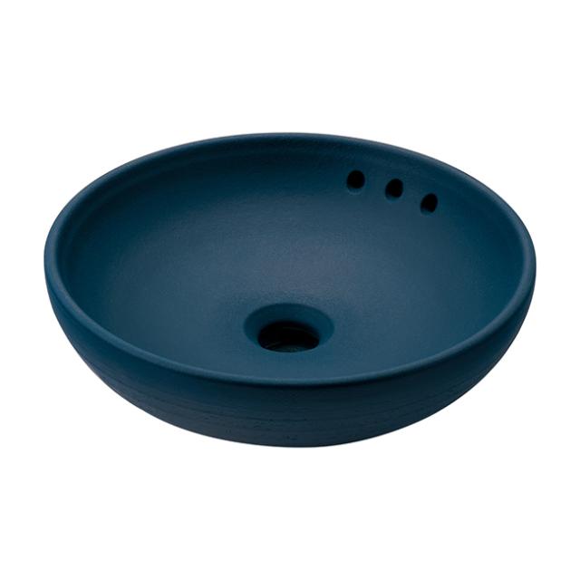 カクダイ 【493-269-B】丸型手洗器 留紺〔GB〕の通販は