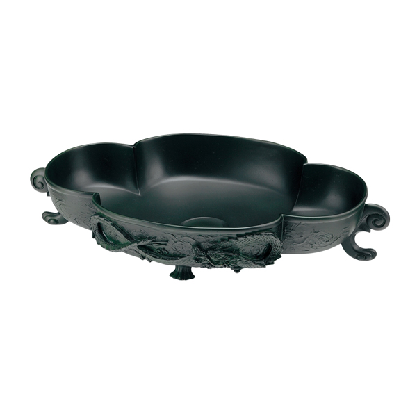 ●カクダイ 【493-435】木瓜型手洗器 青銅製(高岡銅器) 祥竜(しょうりゅう)〔GB〕 112,198円