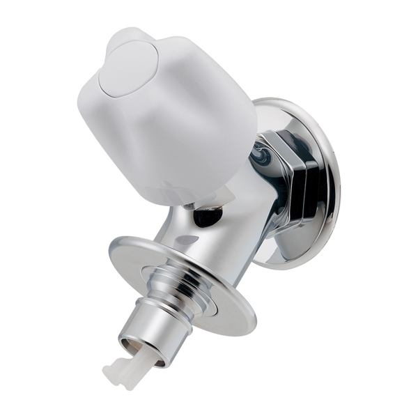 カクダイ 【731-021】洗濯機用水栓(ストッパー・送り座つき)〔GB〕の