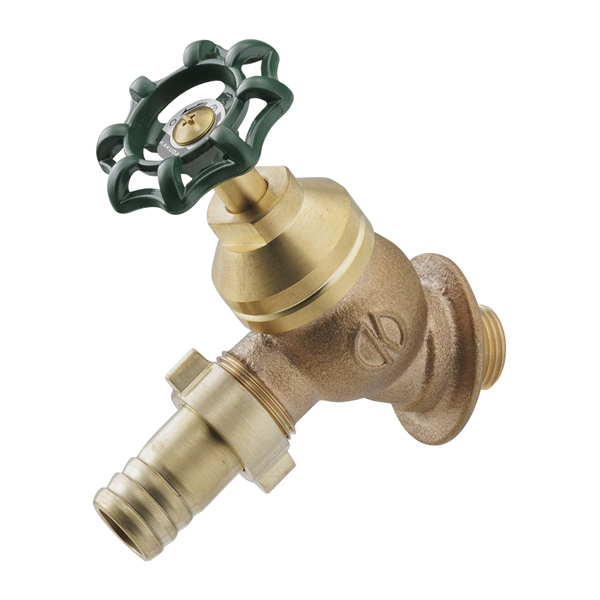 カクダイ 【701-347-CU】大流量横水栓 レトロ〔GB〕