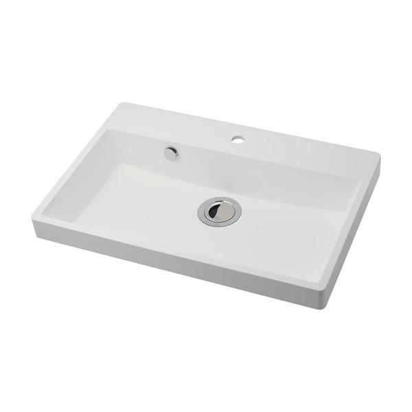 ●カクダイ 【272-002C】半埋食洗面器 (旧品番 493-210)〔GB〕
