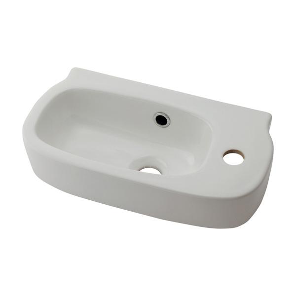 ●カクダイ 【CL-WB8518W】壁掛手洗器 (旧品番 #CL-WB8518)〔GB〕