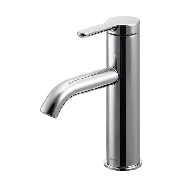 カクダイ 【DU-C110200020】シングルレバー混合栓 ショート (旧品番 #DU-C110200020)〔GB〕