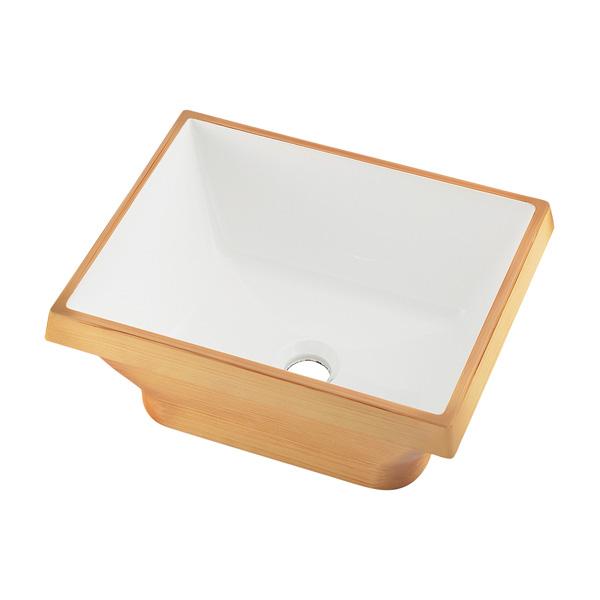 ●カクダイ 【265-005A-BE1】オーバーカウンター手洗器 クルミ〔GB〕