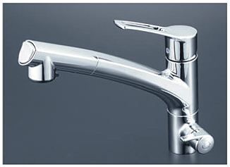 KVK 水栓金具【KM5061NCK】浄水器専用シングルレバー式シャワー付混合栓〔HB〕