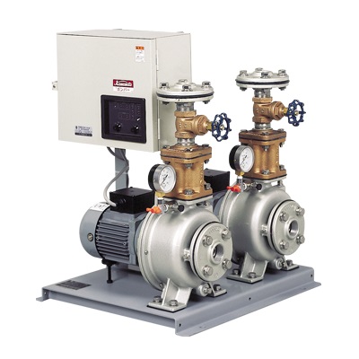 ●川本ポンプ【KW2-326AE0.75】60Hz KW2形 ポンパーKW 高架水槽用 ステンレス製 交互運転 三相200V 0.75kW〔GF〕 285,863円