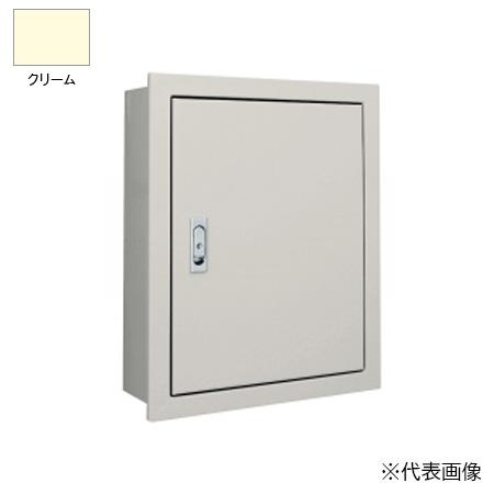 Я河村電器/カワムラ 【FXU 4040-16K】クリーム 盤用キャビネット FXU 鉄板製 屋内用 埋込形 鉄製基板 片扉 400×400×160mm