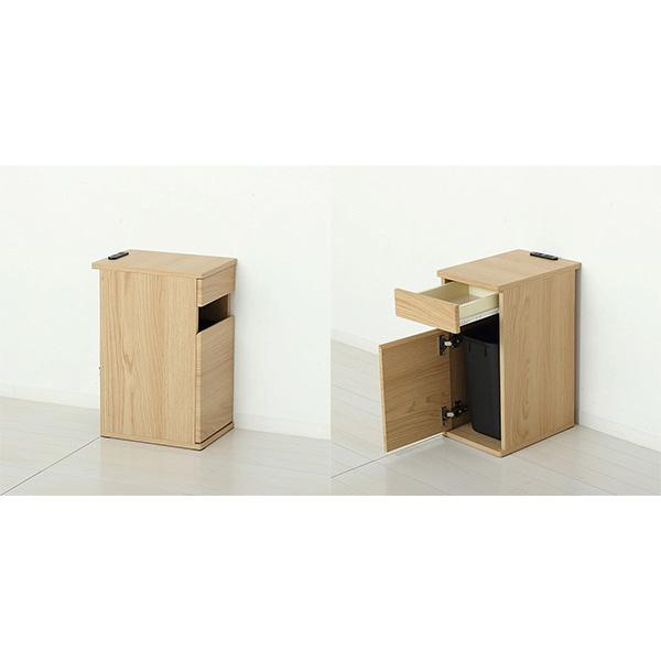 ●⊥クロシオ 【82313】(4954877823131) ナチュラル コンセント付ダストボックス 完成品_2