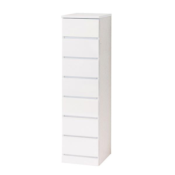 ●⊥クロシオ 【23698】(4954877236986) シャイン スリムチェスト3段 完成品