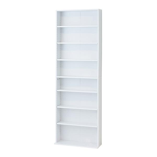 ●⊥クロシオ 【39398】(4954877393986) ホワイト 文庫本棚W600 S 組立式