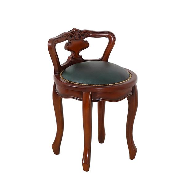 ●⊥クロシオ 【35267】(4954877352679) ブラウン ヴァーサ 背付ラウンドチェア 完成品