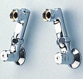 KVK 部材【Z538S】延長ソケット100mmセット ソケットナット付〔GB〕