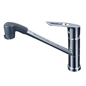 KVK 水栓金具【KM5051TFEC】シングルレバー式シャワー付混合栓 一般地用〔HB〕 18,097円