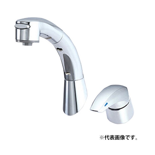 KVK KM8039N シングル洗髪シャワー/11度傾斜 【メーカー直送】 - 水