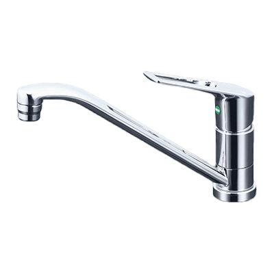 KVK 水栓金具【KM5011ZTECHS】キッチン水栓 シングル混合栓 eレバー(撥水) 寒冷地〔HB〕