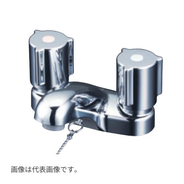 ◆15時迄出荷OK！KVK 水栓金具【KM66HPGBN】2ハンドル混合栓 ポップアップ式 一般地用