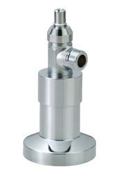 KVK 水栓金具 部材【GDJST-AKN】吸気弁付自立止水栓(トイレ用アングル止水栓)〔IF〕