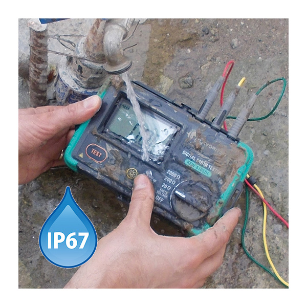 Я共立電気計器/KYORITSU 【4105DLBT-H】接地抵抗計 ハードケース付き_2