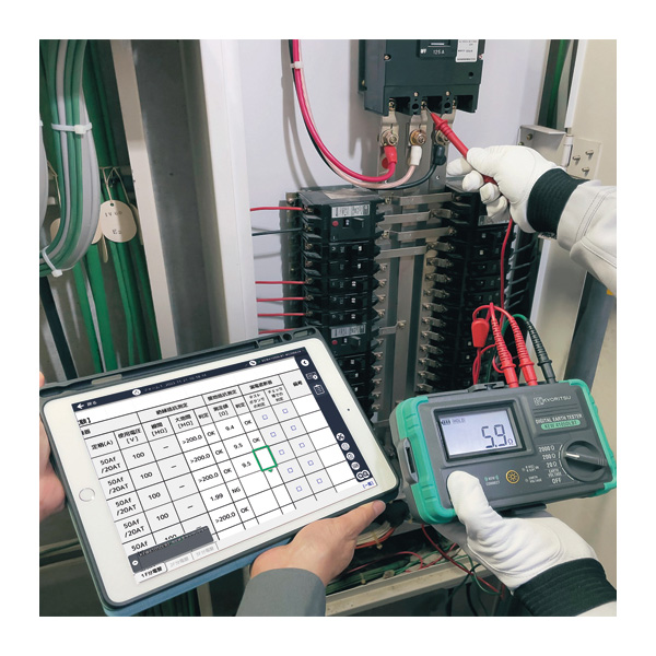 Я共立電気計器/KYORITSU 【4105DLBT-H】接地抵抗計 ハードケース付き_3