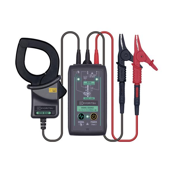 Я共立電気計器/KYORITSU 【8342】コンセントテスタ用注入器 φ40mm 携帯用ケース付き