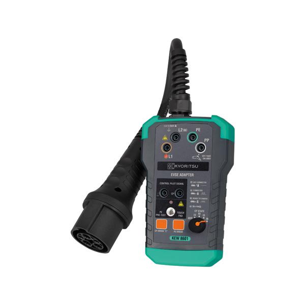 Я共立電気計器/KYORITSU 【8601】EVSEアダプタ 携帯用ケース付き