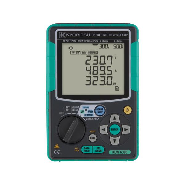 Я共立電気計器/KYORITSU 【6305】電力計 コンパクトパワーメータ