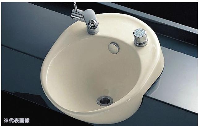 ●TOTO 歯みがき器(歯みがき用ボウル)【L595】NW1ホワイト(歯みがき器のみ)〔HG〕