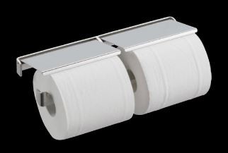 リラインス アクセサリー【R9305-2】ストリームR・シリーズ 2連ペーパーホルダー ステンレス 浴室可〔FD〕の通販は 10,368円