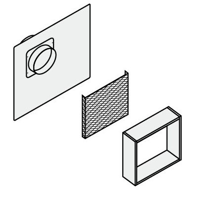 LIXIL/サンウェーブ 部材【PTK25】取り替え交換用キット 排気用品〔FA〕