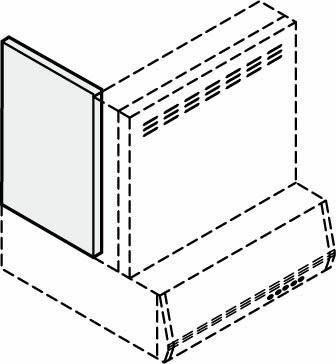 ###LIXIL/サンウェーブ レンジフード 部材シルバー CLSシリーズ用同時給排気ユニット 高さ70cm用 間口75ｃｍ 受注生産〔FI〕 LIXIL&frasl;サンウェーブ レンジフード 部材シルバー CLSシリーズ用金属幕板