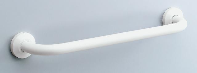 INAX/LIXIL【KF-910AE80J/WA】ホワイト 多用途用手すり（型） 樹脂被覆タイプ 長さ800mm〔IC〕