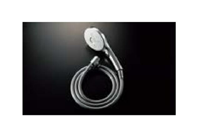 INAX/LIXIL【BF-SM6MBGE(1.6)-AT】エコアクアスイッチシャワーSPA(めっき仕様) メタル調シルバーホース1.6m〔EJ〕の通販は 21,066円