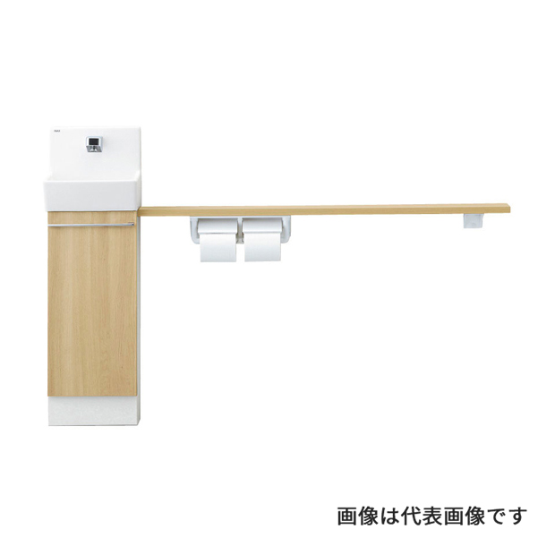 ●INAX/LIXIL コフレル スリム(壁付)【YL-DA82SKW12B/WA】スタンダード カウンターキャビネットタイプ(左右共通) 温水自動水栓〔IC.F〕