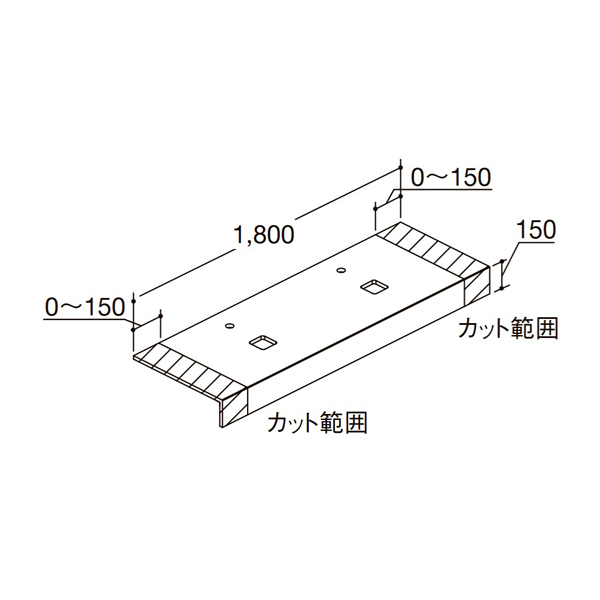 ●INAX/LIXIL カスタム バニティ【CSC-600SS(1800)WB5X】カウンター オーバーボウル用 両側壁用 ボウル2連 受注約3週〔GI〕