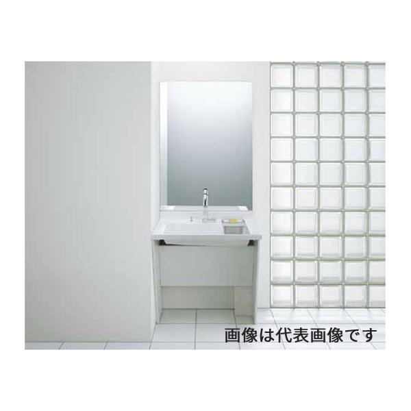 ●INAX/LIXIL ドゥケア・カウンター【DCXO-755SY(S)/VP2H】ホワイト シングルレバーシャワー水栓 一般地 床排水 間口750mm 受注約1週〔GE〕