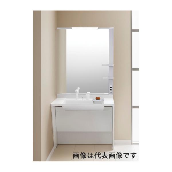 ●INAX/LIXIL ドゥケア・カウンター【DCXO-905SYEE2(P)/VP2H】ホワイト シングルレバーシャワー水栓 一般地 ゆプラス 壁排水 間口900mm  受注約1週〔GE〕