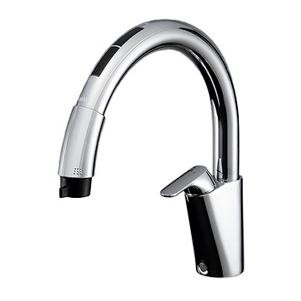 LIXIL/サンウェーブ 【JFNAB464SYXJG5】タッチレス水栓 ナビッシュ シンプルタイプ 乾電池式B5 一般地用 受注約2週〔FJ〕