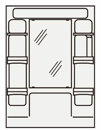 ###クリナップ ミラーキャビネット【M-751CHVN】1面鏡 BTSシリーズ LED 間口75cm〔GB〕